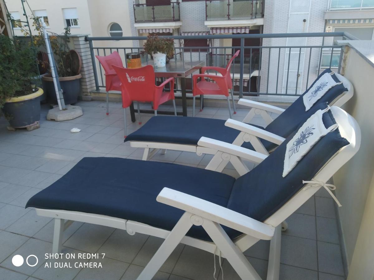 Habitacion Familiar En Un Atico Con Gran Terraza Y,Cocina ,En La Playa Burriana Eksteriør billede
