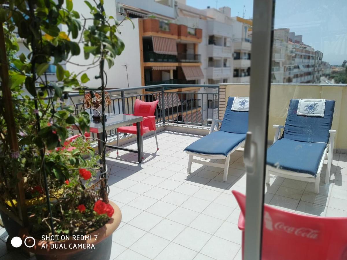 Habitacion Familiar En Un Atico Con Gran Terraza Y,Cocina ,En La Playa Burriana Eksteriør billede